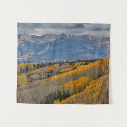 Tenture Couleurs d'automne sur Aspen Groves (Devant (Horizontal))