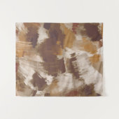 Tenture Couleurs de café Abstraites Paint Strokes (Devant (Horizontal))