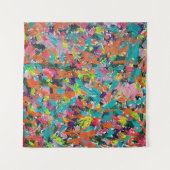 Tenture Couleurs et expressions dans la peinture acrylique (Devant)