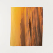 Tenture Couleurs et nuages du lever du soleil (Devant)