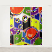 Tenture Couleurs primaires Art (Devant)