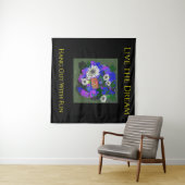 Tenture Couleurs Vives Joyeuses et Amusantes (En situation (horizontale))