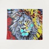 Tenture coup de collier - roi lion (Devant (Horizontal))