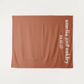 Tenture Coupe de rouille minimale Gras Coupe de mariage pe (Devant (Horizontal))