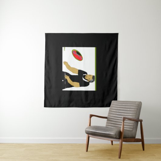 Tenture Coupe du monde de rugby à XV 2023 (En situation (horizontale))