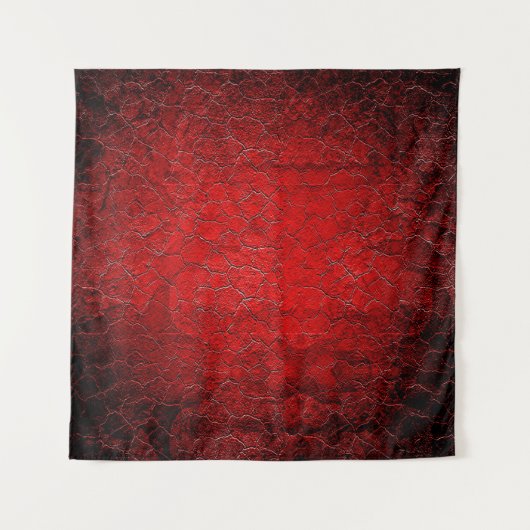 Tenture Coupe noire de la texture rouge (Devant)