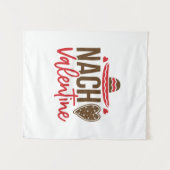 Tenture Couple Cadeau Nacho Valentine (Devant (Horizontal))