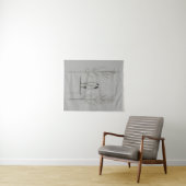 Tenture Couple minimaliste Art moderne (En situation (horizontale))