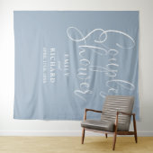 Tenture Couples bleus Dusty - Wedding shower Photo fond (En situation (horizontale))