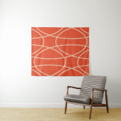 Tenture Courbes contemporaines Design abstrait (En situation (horizontale))