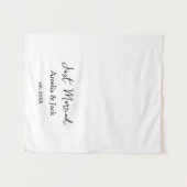 Tenture Coureur de table de mariage personnalisé, Table de (Devant (Horizontal))