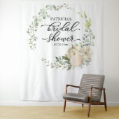 Tenture Couronne de verdureCitrouilleToile de fond pour la (En situation)