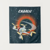 Tenture Course de drones (Devant)