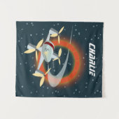 Tenture Course de drones (Devant (Horizontal))