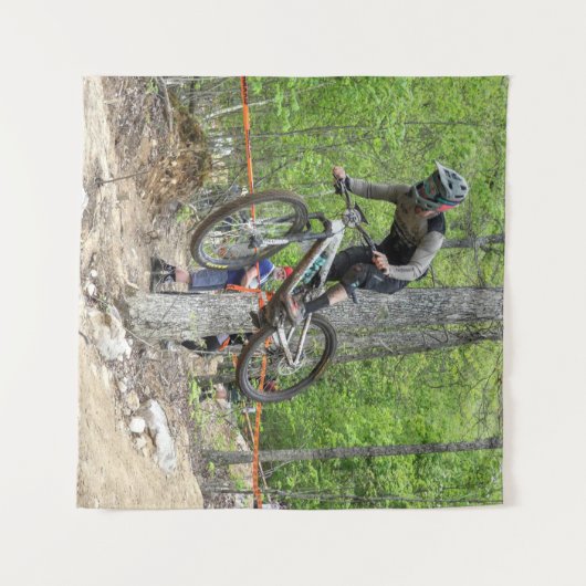 Tenture Course VTT Enduro (Devant (Horizontal))