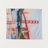 Tenture coussin jeté pont Golden gate (Devant (Horizontal))