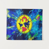 Tenture Couverture Club America (Devant (Horizontal))