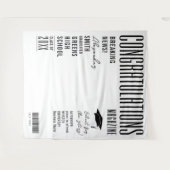 Tenture Couverture de magazine noir et blanc moderne pour (Devant (Horizontal))