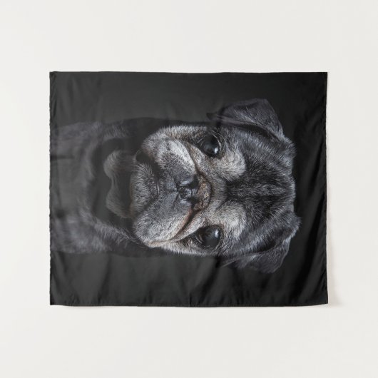 Tenture Couverture Pug Neo (Devant (Horizontal))