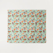 Tenture Couvre-lit à thème en feuille d'automne (Devant (Horizontal))
