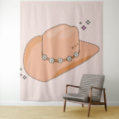 Tenture Cowboy Casquette Beige neutre (En situation)