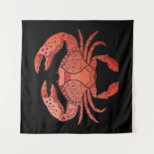Tenture Crabe de style (Devant)