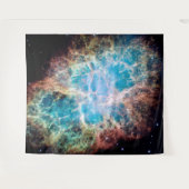 Tenture Crabe Nebula Space photo de la NASA (Devant (Horizontal))