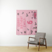 Tenture Crabe rose Animaux de la mer Coquille Photo Annive (En situation)