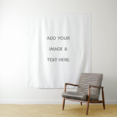 Tenture Create Your Own white  (En situation)