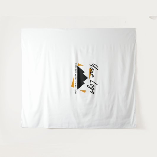 Tenture Création d'entreprise personnalisée Ajouter un log (Devant (Horizontal))