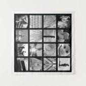 Tenture Création d'un collage de photos Art de la tapisser (Devant (Horizontal))