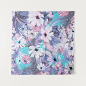Tenture Creative seamless watercolor pattern of plants, He (Devant (Horizontal))