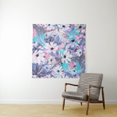 Tenture Creative seamless watercolor pattern of plants, He (En situation)