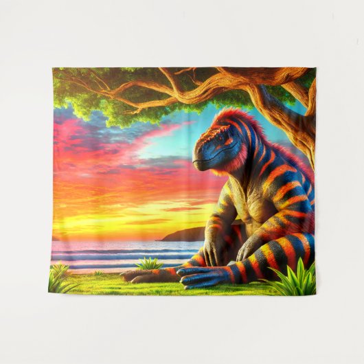 Tenture Créature Imaginaire (Devant (Horizontal))