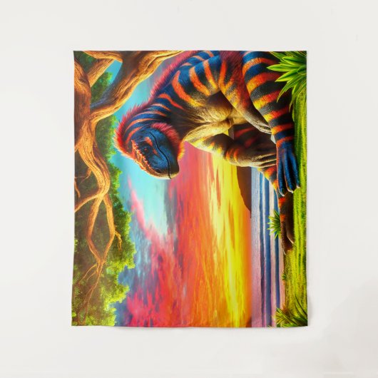 Tenture Créature Imaginaire (Devant)