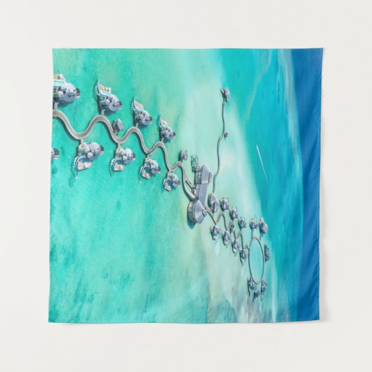 Tenture Créatures marines (Devant (Horizontal))