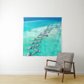 Tenture Créatures marines (En situation)