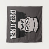 Tenture Creep It Real Classic Horror Frankenstein Design (Devant (Horizontal))