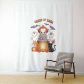 Tenture Creep It Real Halloween Clown (En situation)