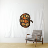 Tenture Creeper Citrouille Ghosts Halloween Cadeau classiq (En situation (horizontale))