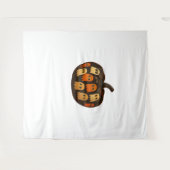 Tenture Creeper Citrouille Ghosts Halloween Cadeau classiq (Devant (Horizontal))