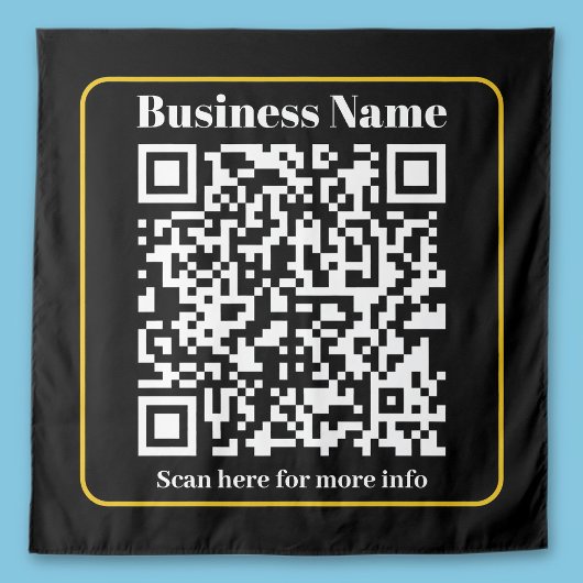 Tenture Créer un code QR d'entreprise scannable instantané