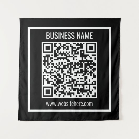Tenture Créer un code QR moderne instantanément (Devant)