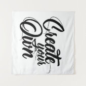 Tenture Créez votre propre (Devant (Horizontal))