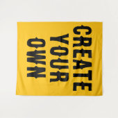 Tenture Créez votre propre (Devant (Horizontal))