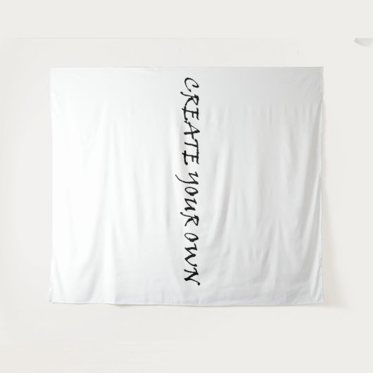 Tenture Créez votre propre (Devant (Horizontal))