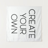 Tenture Créez votre propre (Devant (Horizontal))