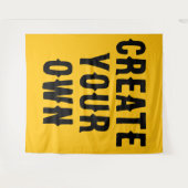 Tenture Créez votre propre (Devant (Horizontal))