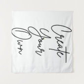 Tenture Créez votre propre (Devant (Horizontal))