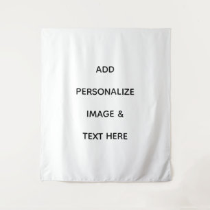 Tenture Créez Votre Propre blanc Extra-Large